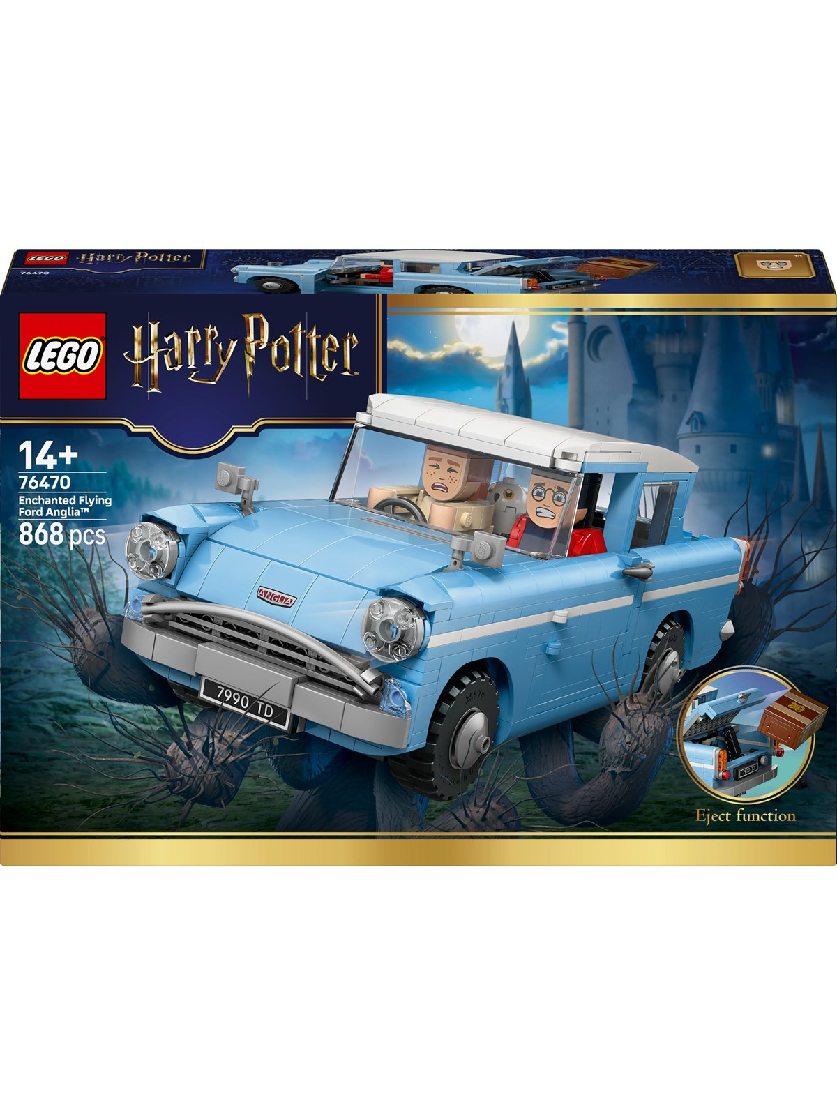 LEGO Harry Potter 76470 Fortryllet flyvende Ford Anglia