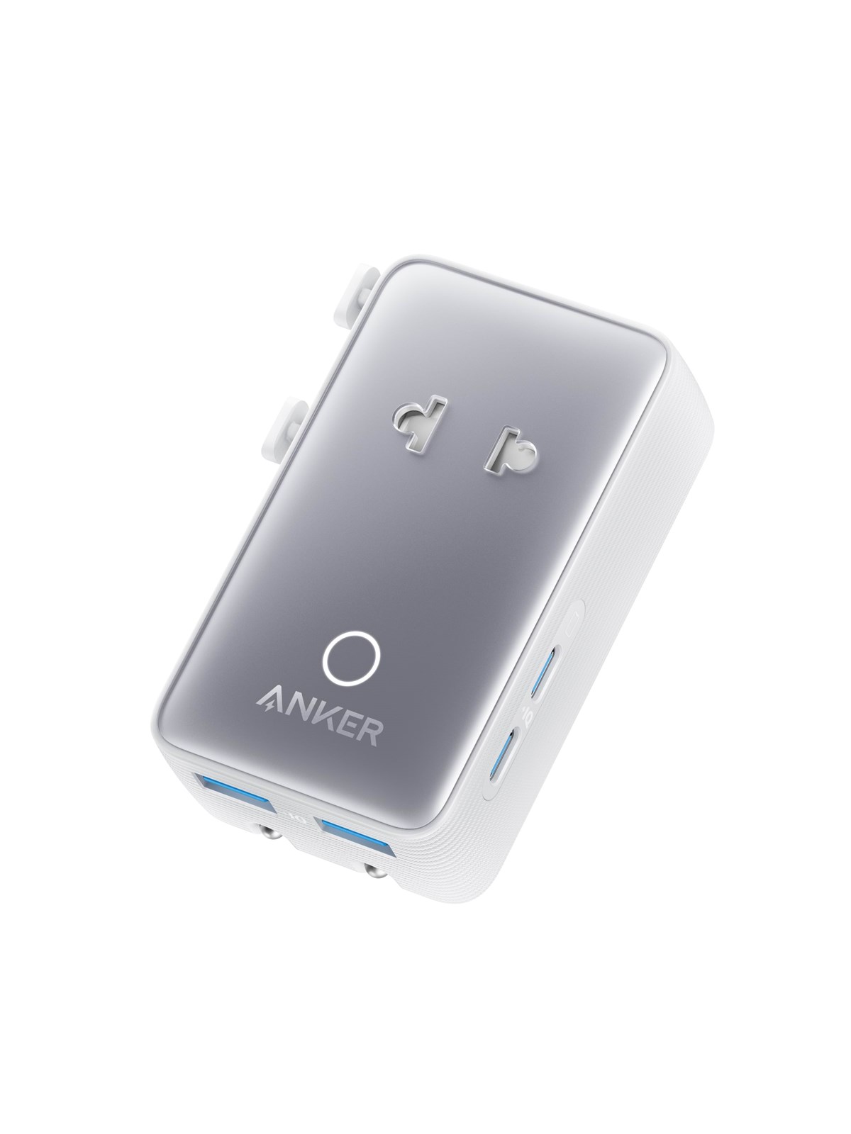 Anker Nano Travel Adapter 5-in-1 20W - White, Mobil Oplader
