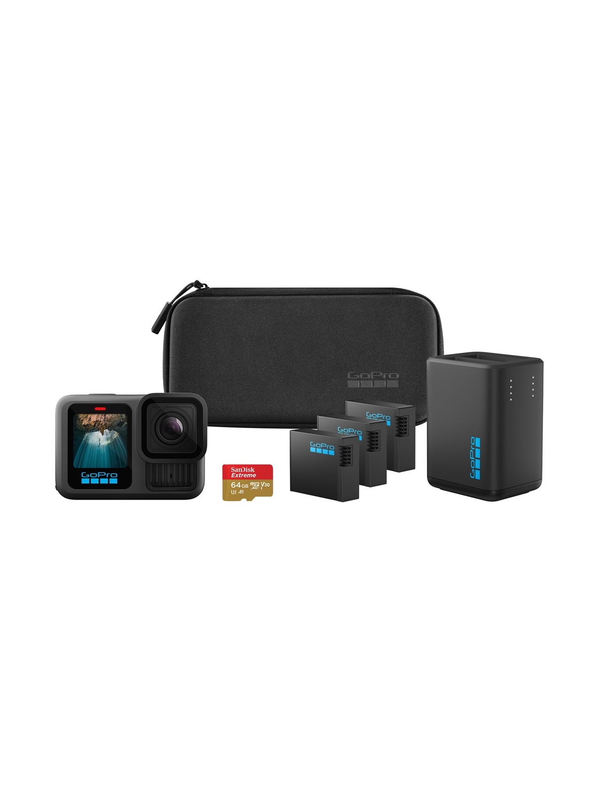 GoPro HERO13 Black Power Bundle, Action Kamera