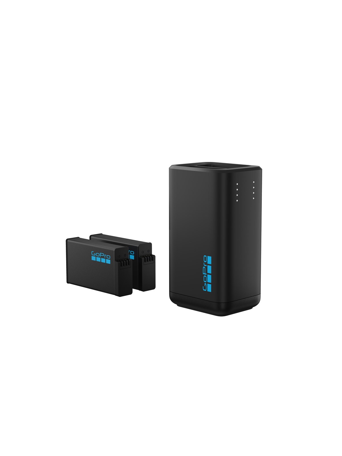 GoPro Dual Battery Charger (MAX2) - 2 Enduro Batteries Included, Akku Lader