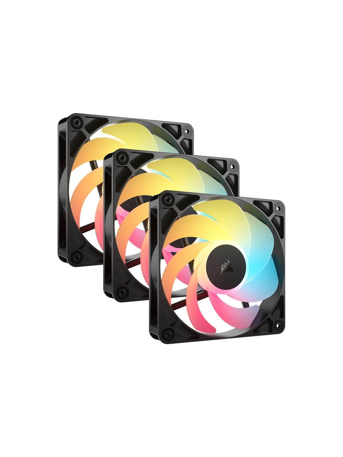 Corsair RS120-R - Reverse - Kabinet køler - 120mm - Sort, Kabinetkøler