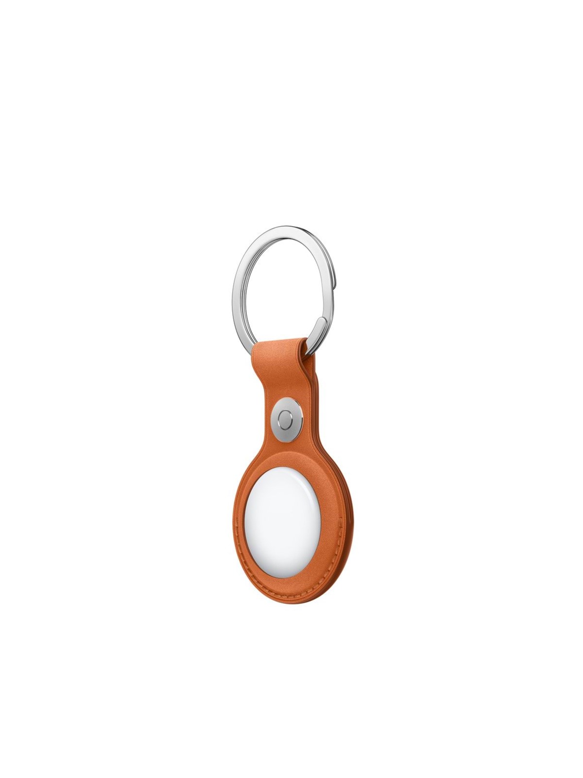 Apple AirTag FineWoven Key Ring - Fox Orange, Mobil Tilbehør