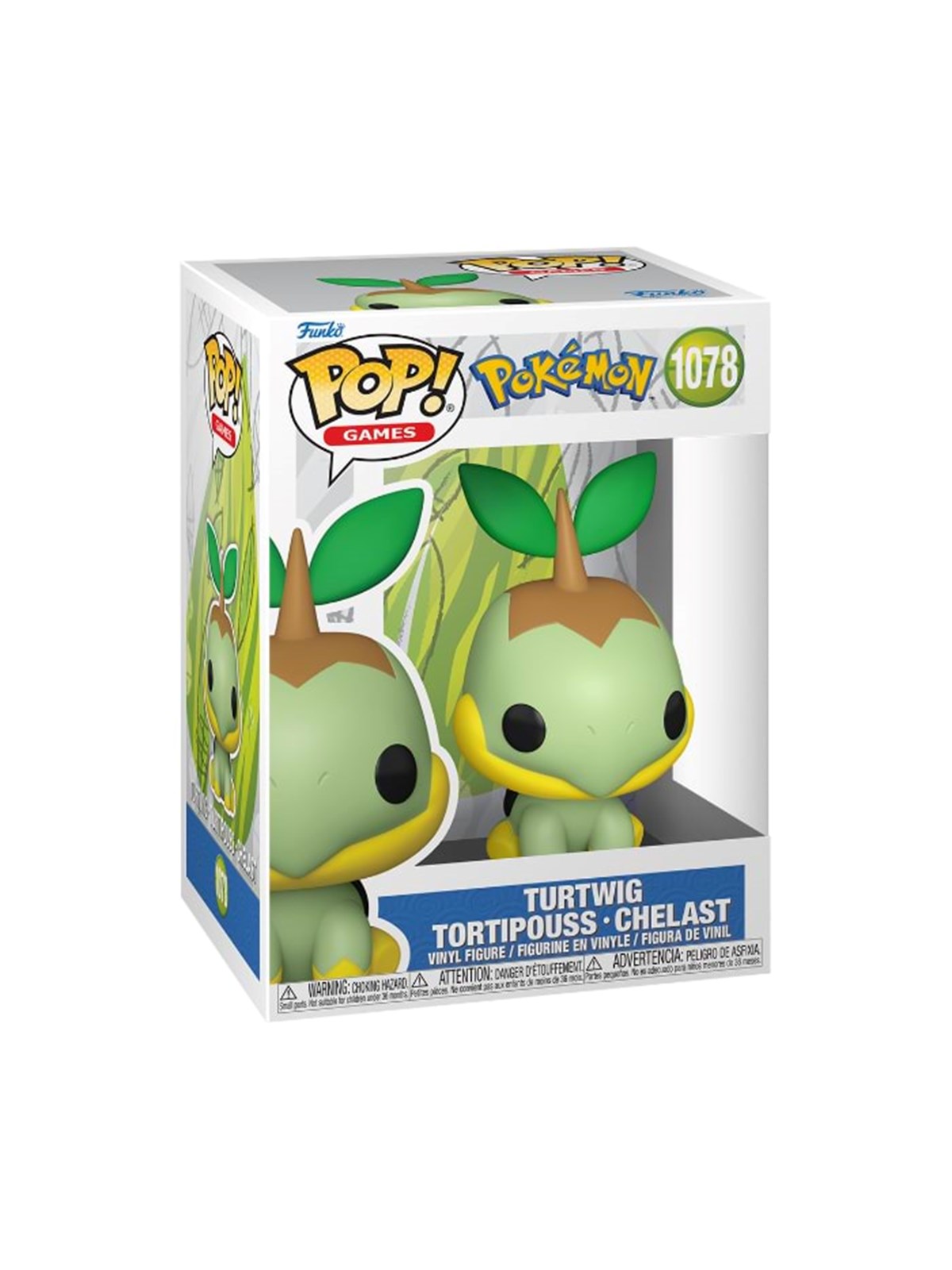 Funko! - POP Vinyl Pokemon Turtwig - Figur, Merchandise