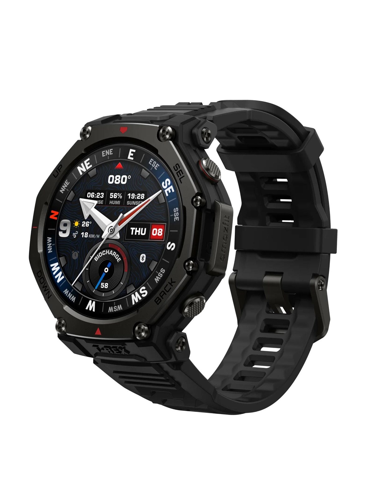 Amazfit T-Rex 3 Pro 48mm - Tactical Black, Smartwatch