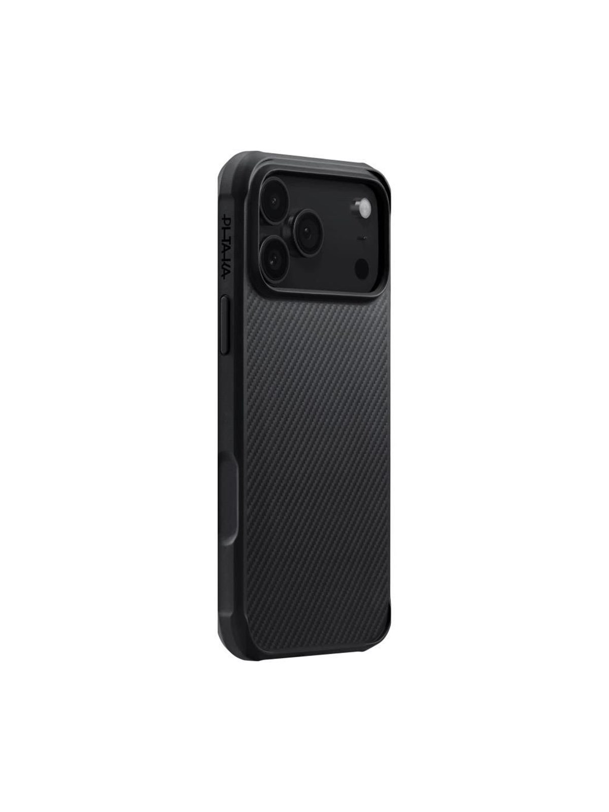 PITAKA Aramid ProGuard Case - Black/Grey - iPhone 17 Pro, Mobilcover
