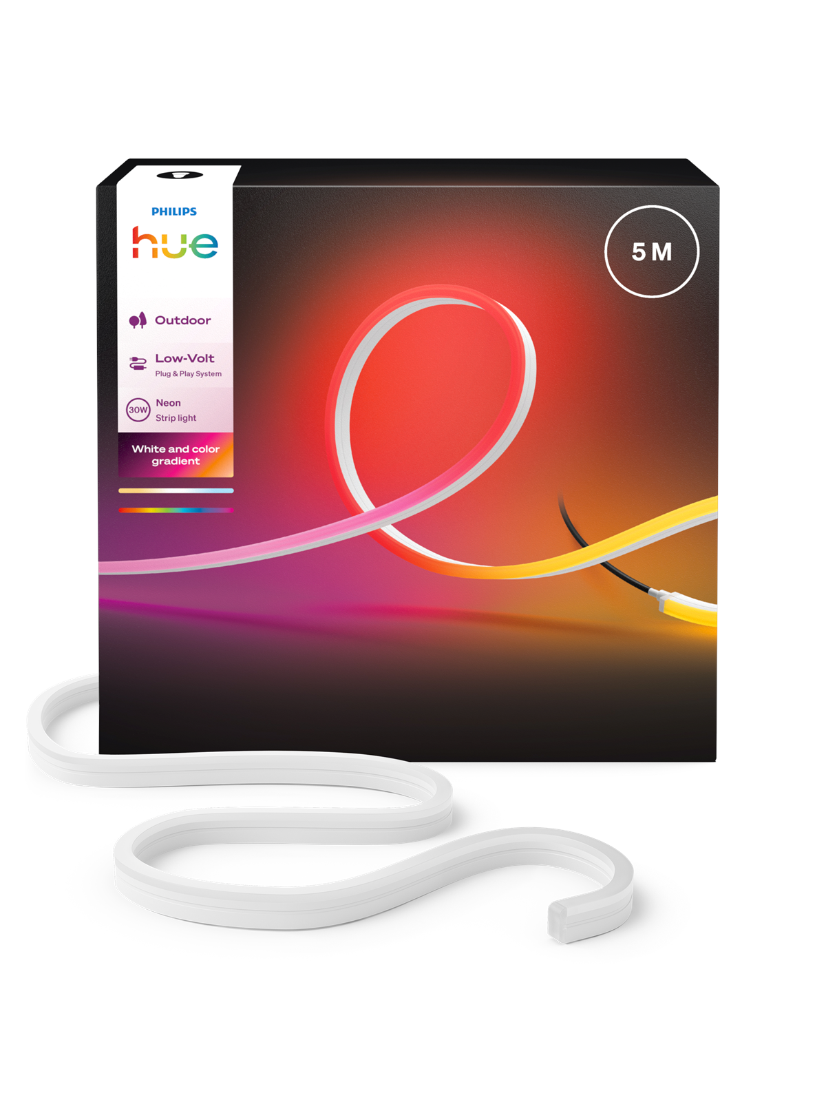Philips Hue Neon udendørs LED strip 5m, Smart Home