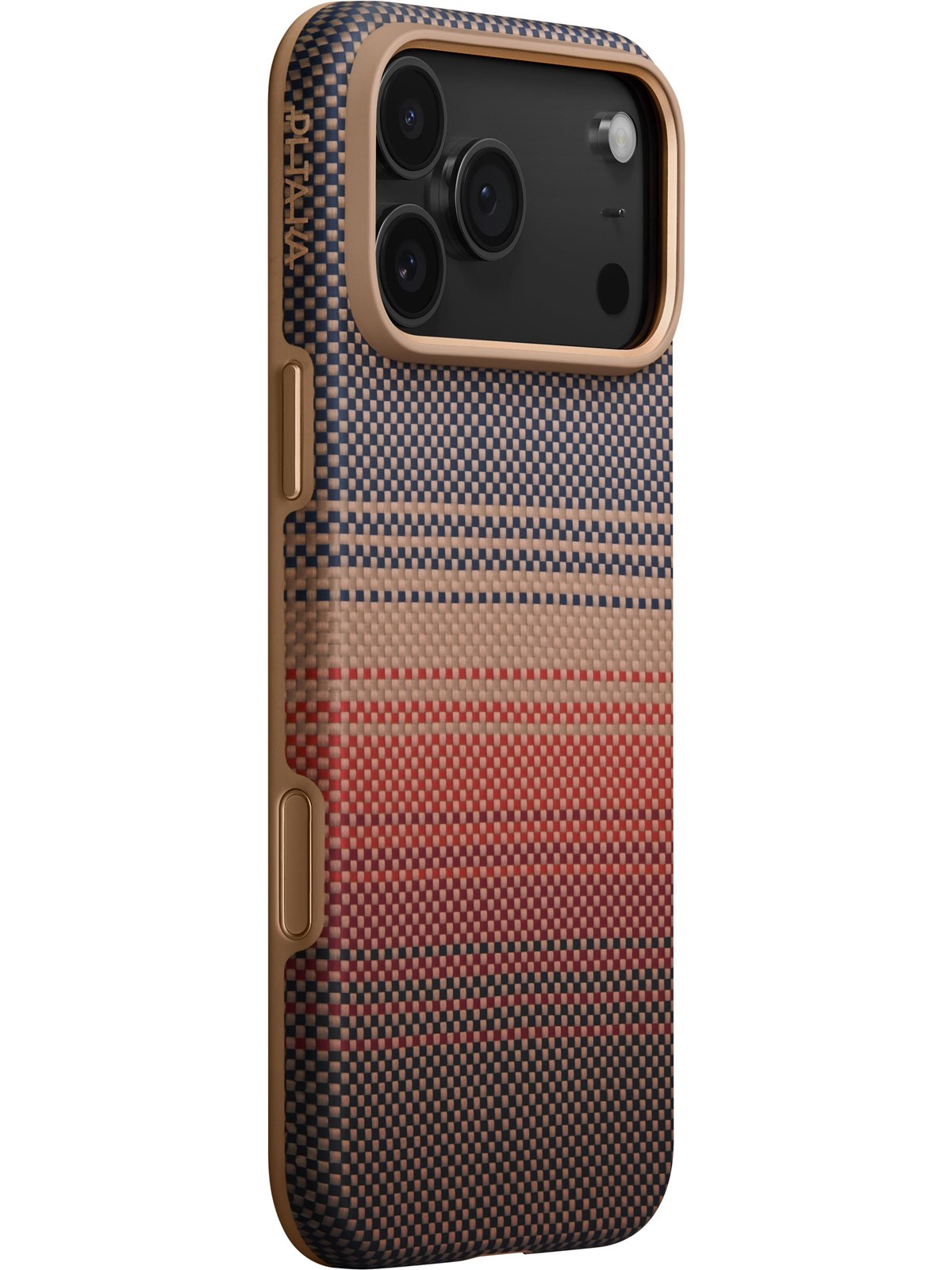 PITAKA Aramid UltraGuard Case - Sunset - iPhone 17 Pro Max, Mobilcover