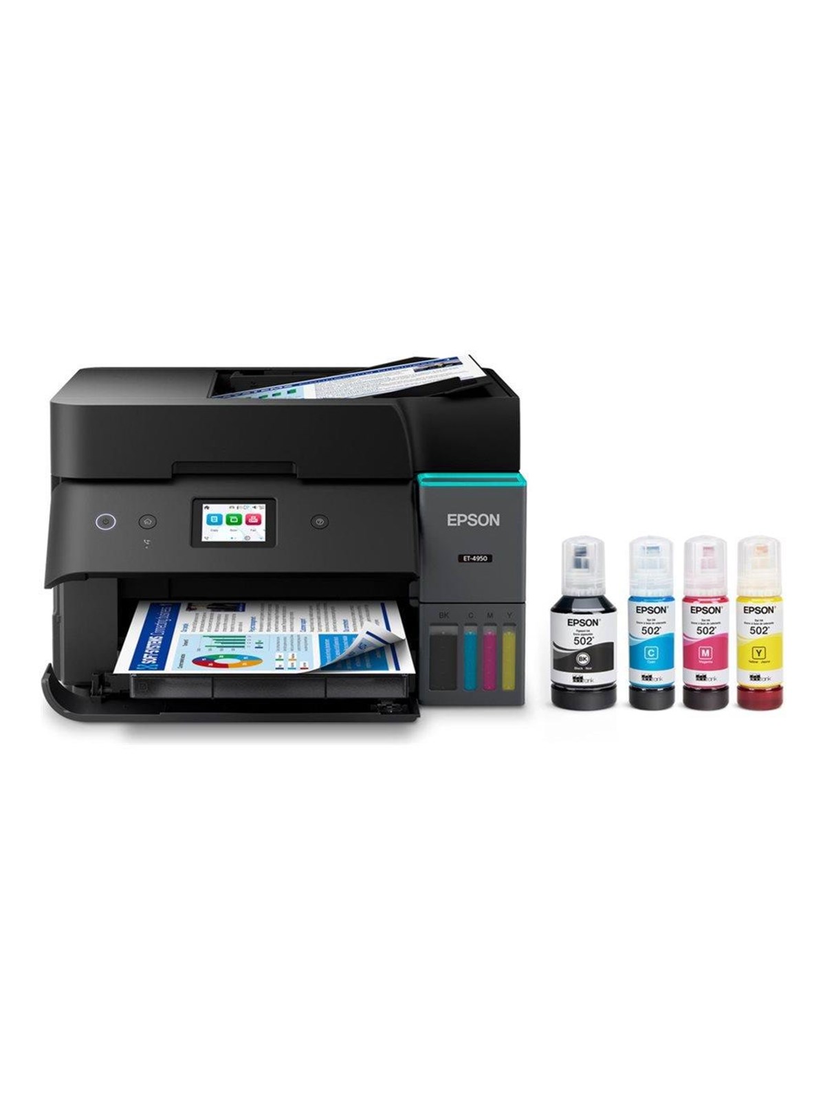 Epson EcoTank ET-4950 Multifunktion - Farve - Blæk
