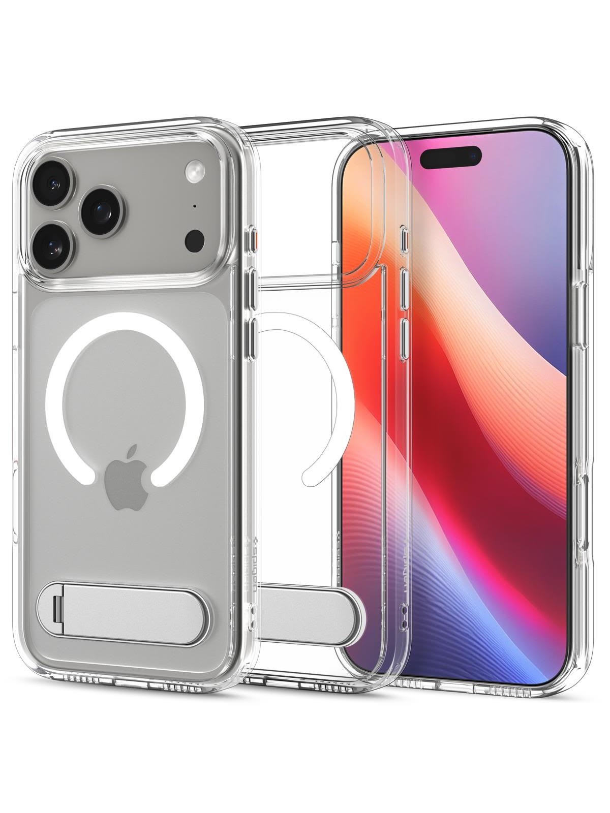 Spigen Ultra Hybrid S MagSafe - clear white - iPhone 17 Pro Max, Mobilcover
