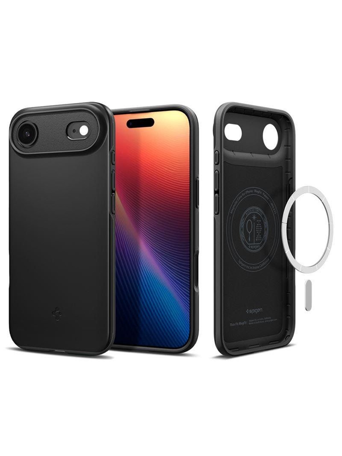 Spigen Thin Fit MagSafe - black - iPhone Air, Mobilcover