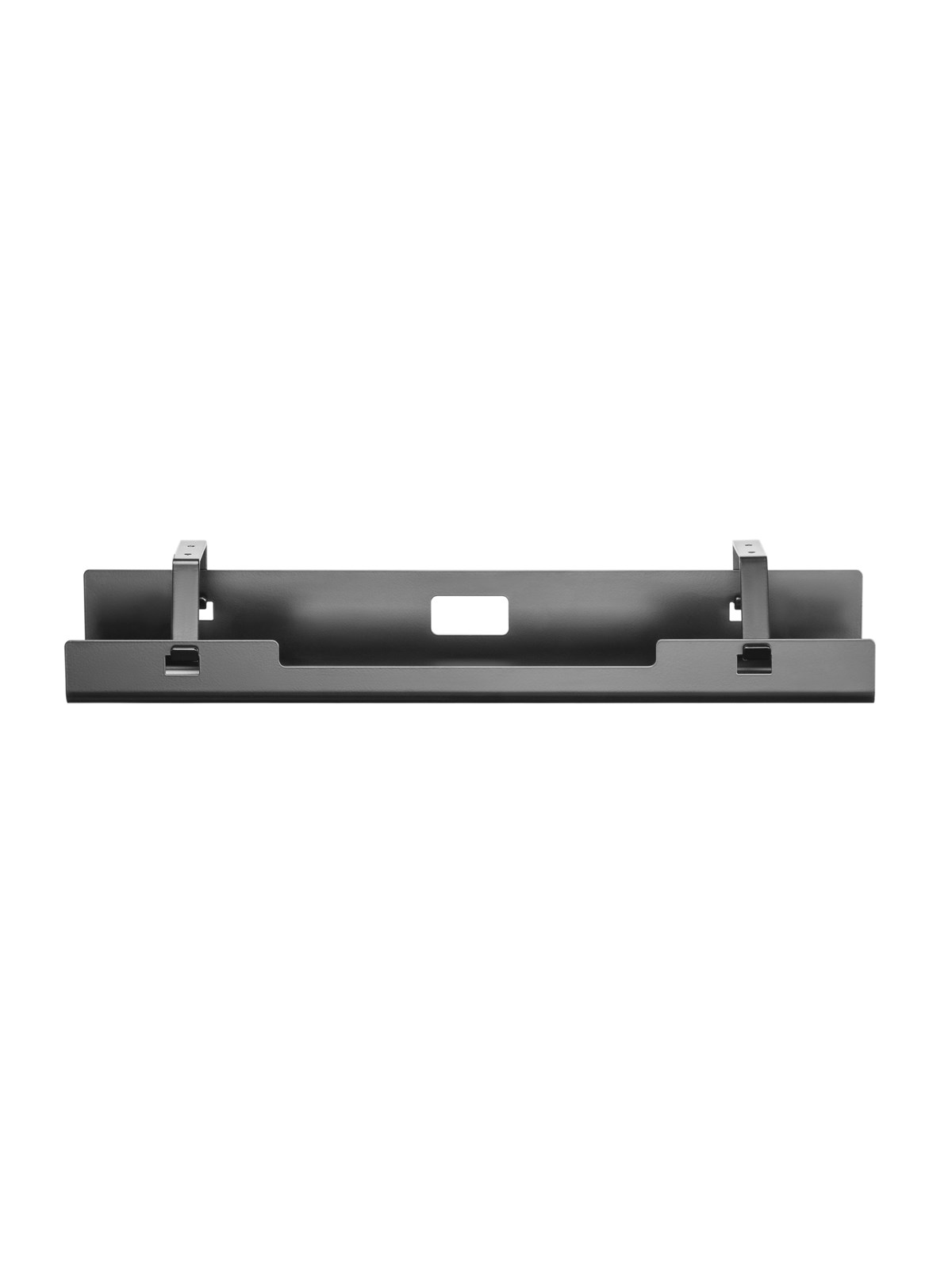 Cablio Under-Desk Cable Tray - Black - 60cm, Kabel Organisering