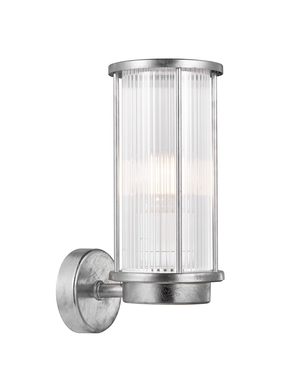 Nordlux Linton udendørs væglampe galvaniseret stål, Lampe