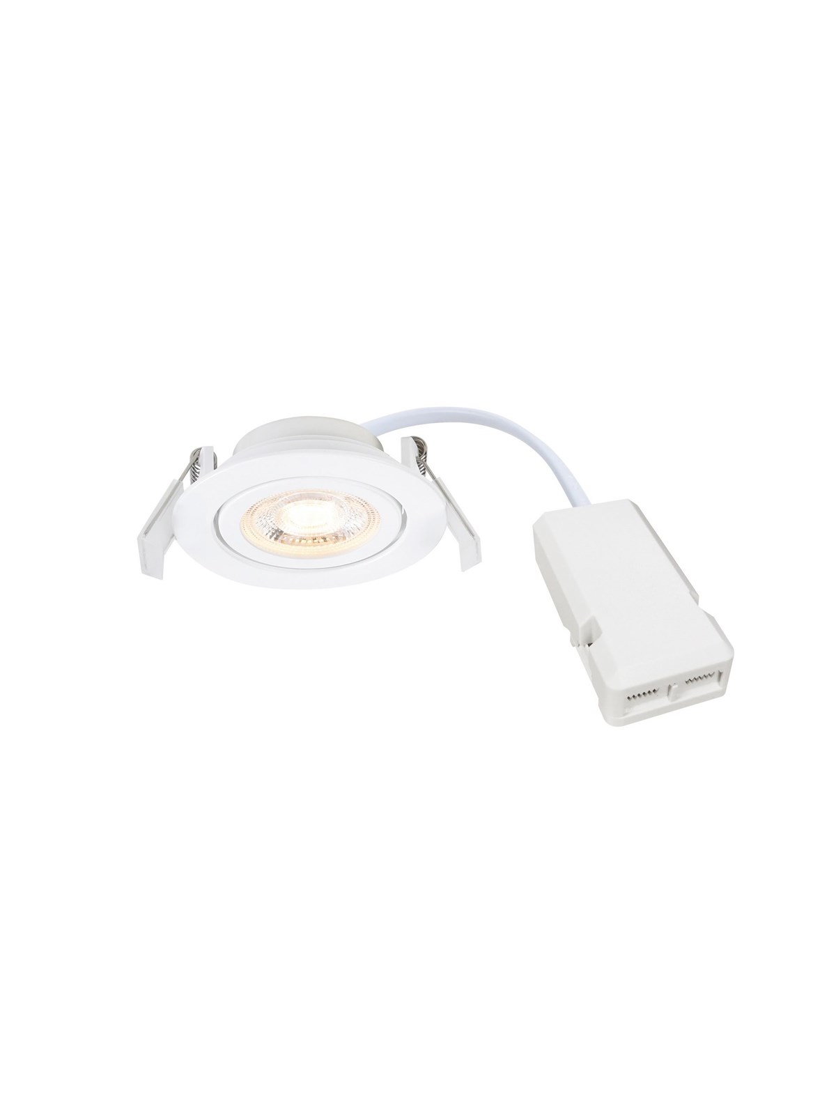Nordlux Monolo indbygningsspot 1-kit hvid, Lampe