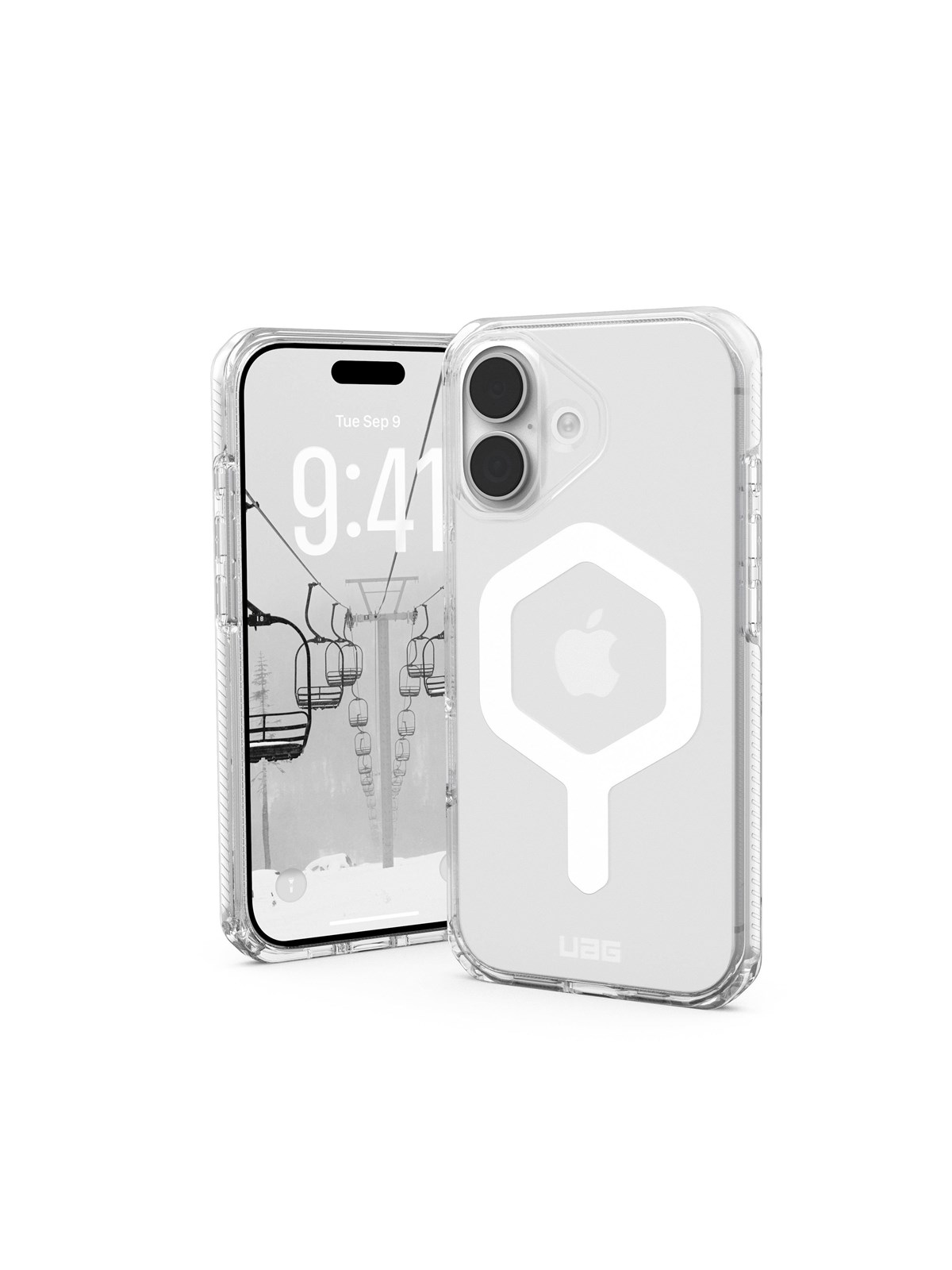 UAG Plyo Magsafe - Ice/White - iPhone 17, Mobilcover