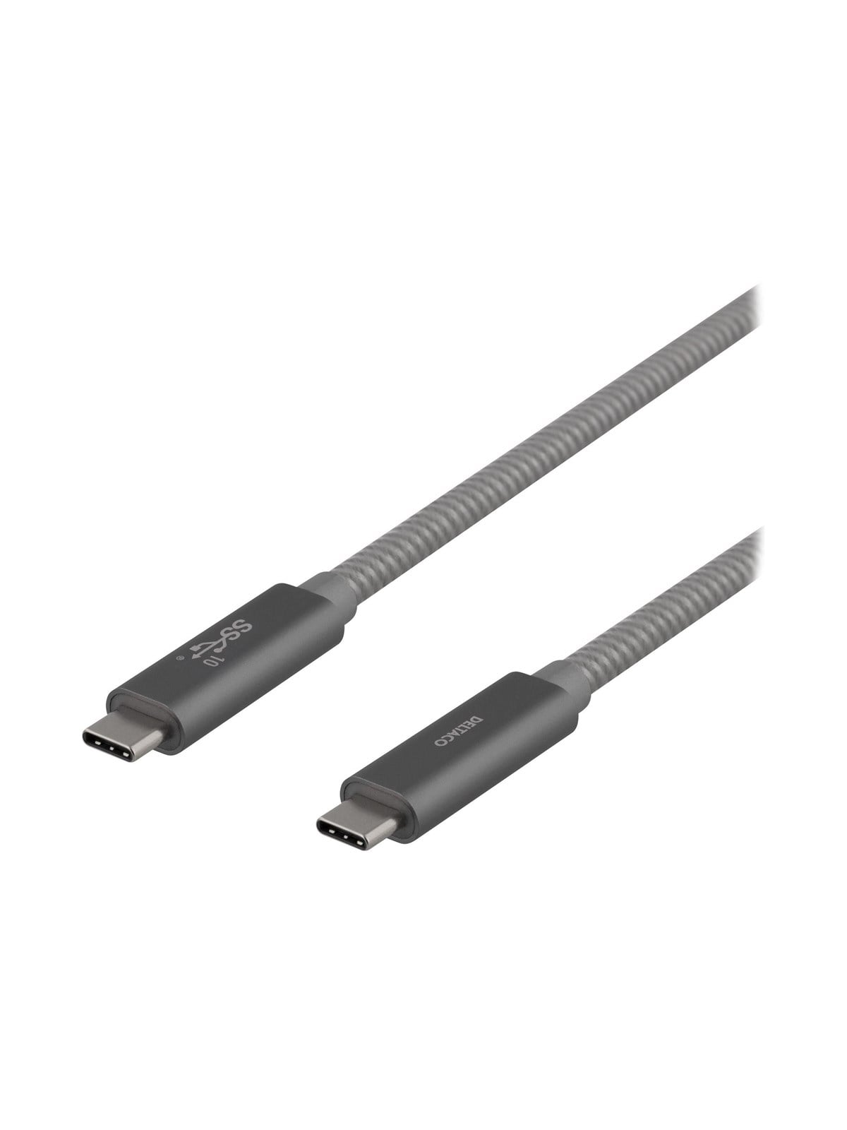 Deltaco USBC-1412M - USB-C cable - USB-C to USB-C - 1 m, Usb Kabel