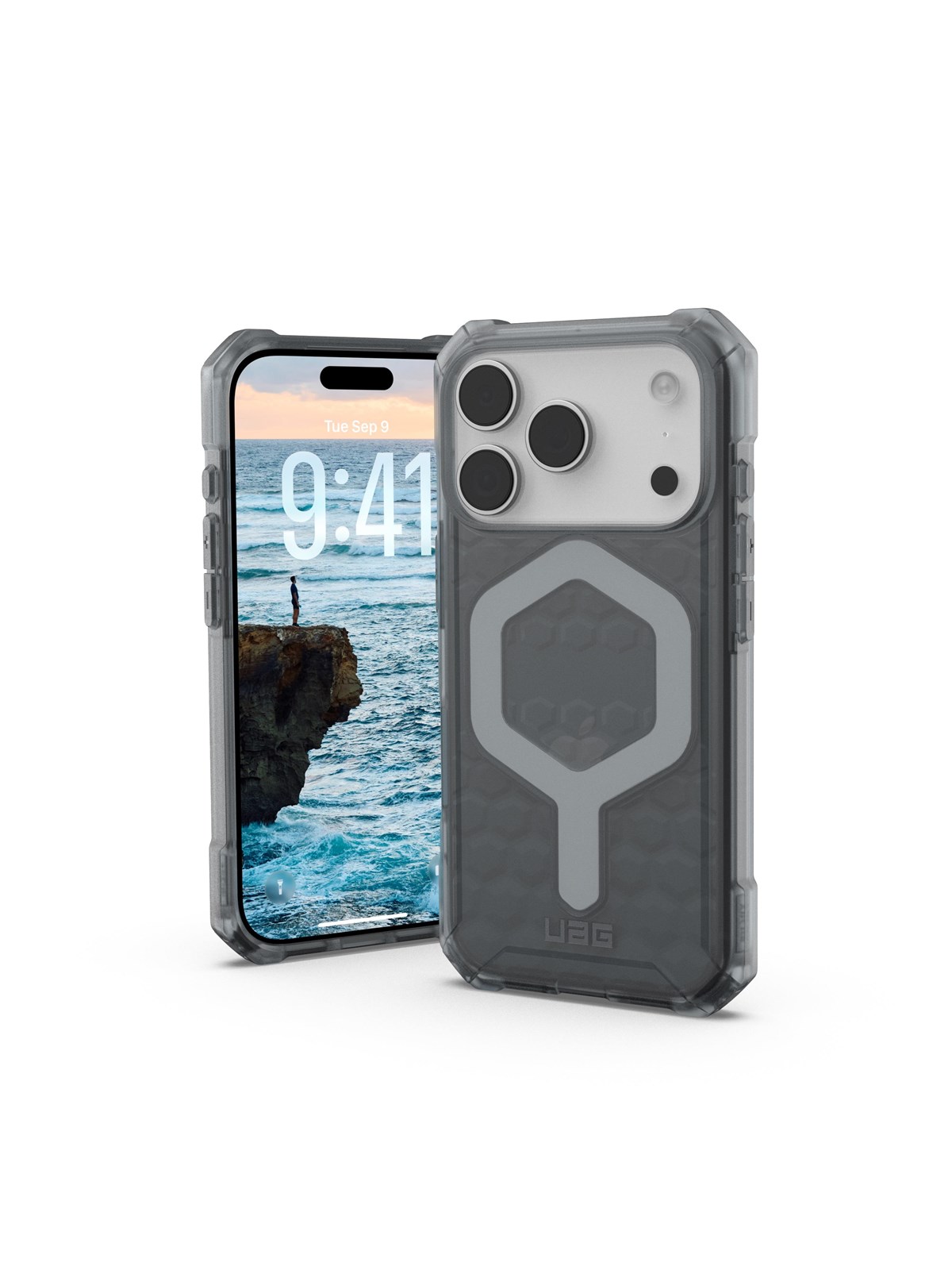 UAG Essential Armor Magsafe - Ash - iPhone 17 Pro, Mobilcover