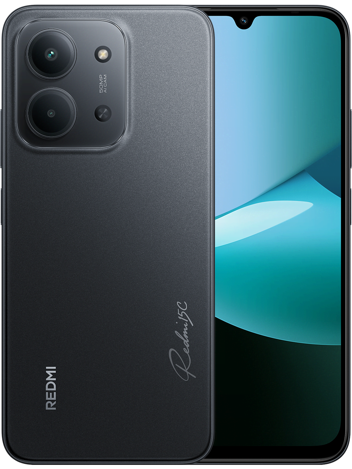 Xiaomi Redmi 15C 256GB/8GB - Midnight Black, Mobiltelefon