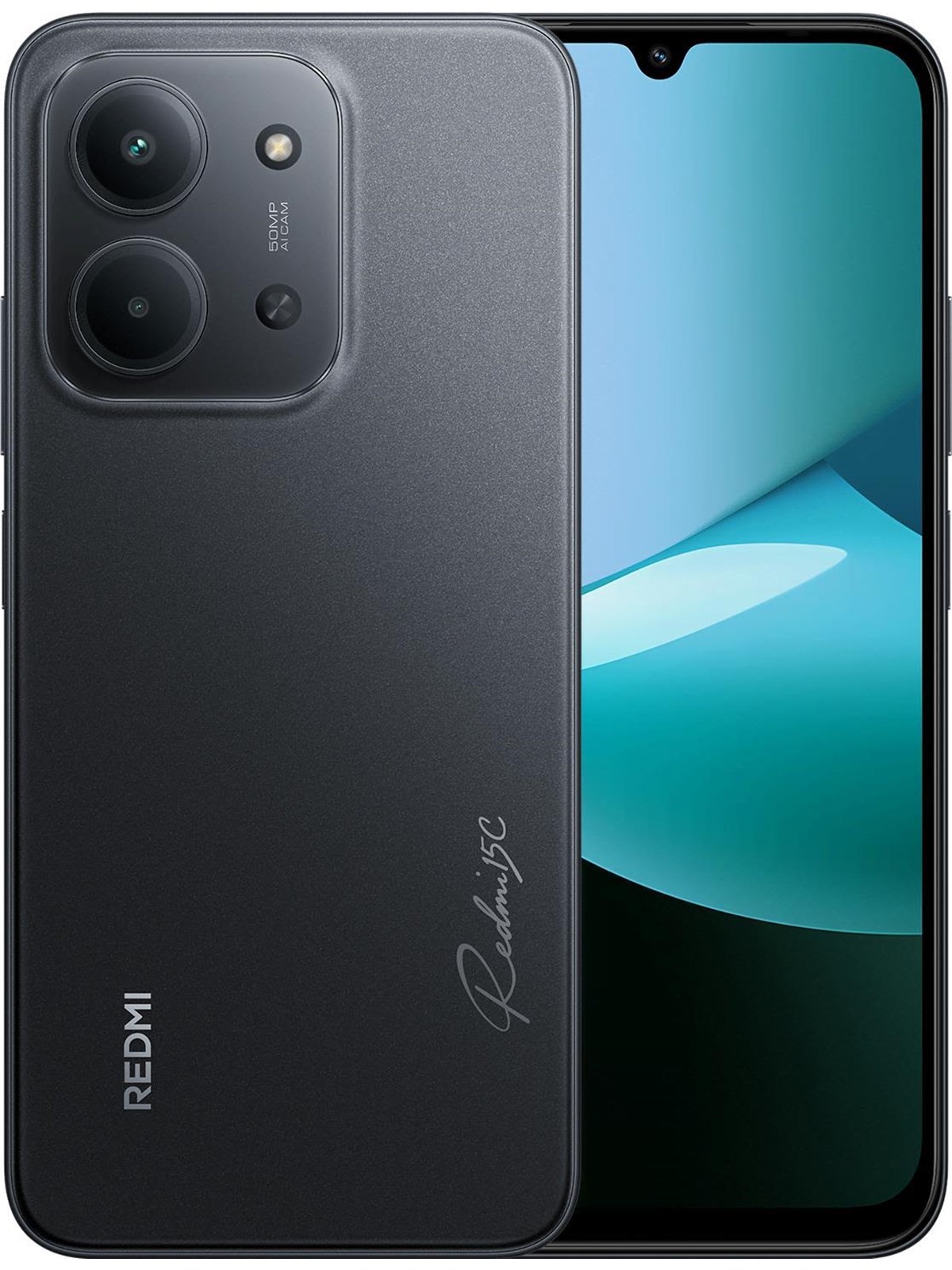 Xiaomi Redmi 15C 128GB/4GB - Midnight Black, Mobiltelefon