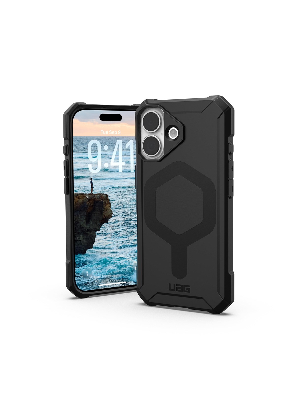 UAG Essential Armor Magsafe - Black - iPhone 17, Mobilcover