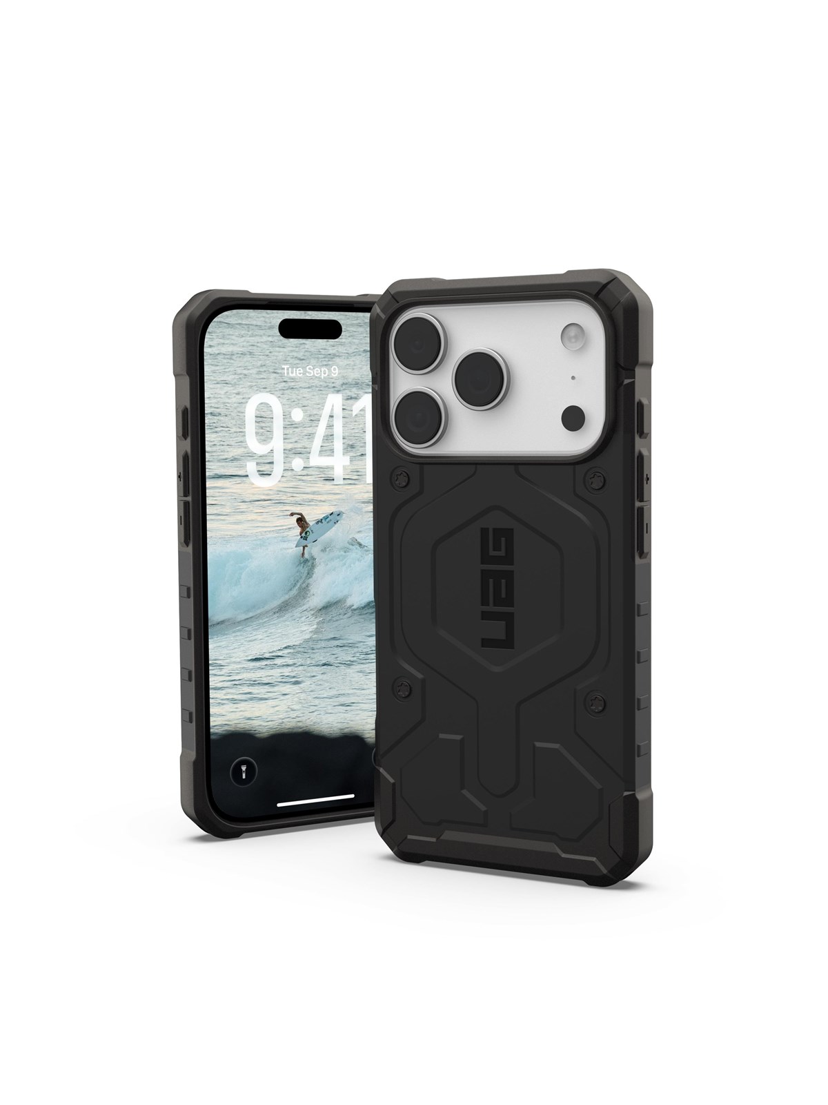 UAG Pathfinder Magsafe - Black - iPhone 17 Pro, Mobilcover