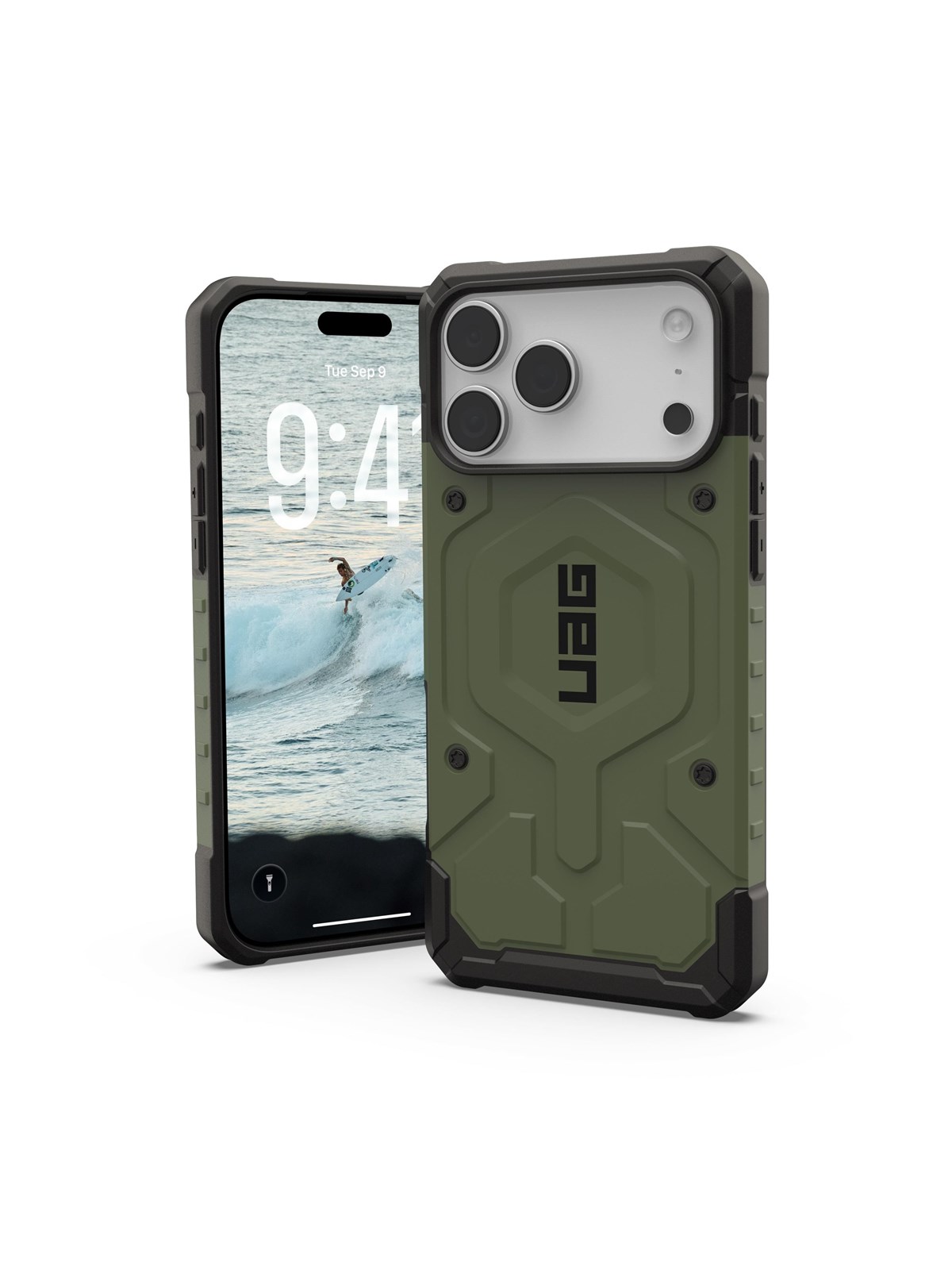 UAG Pathfinder Magsafe - Olive - iPhone 17 Pro Max, Mobilcover