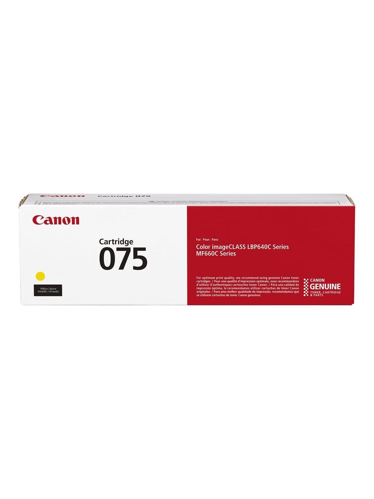 Canon CRG 075 / 6362C002 Yellow, Printerpatron Og Toner
