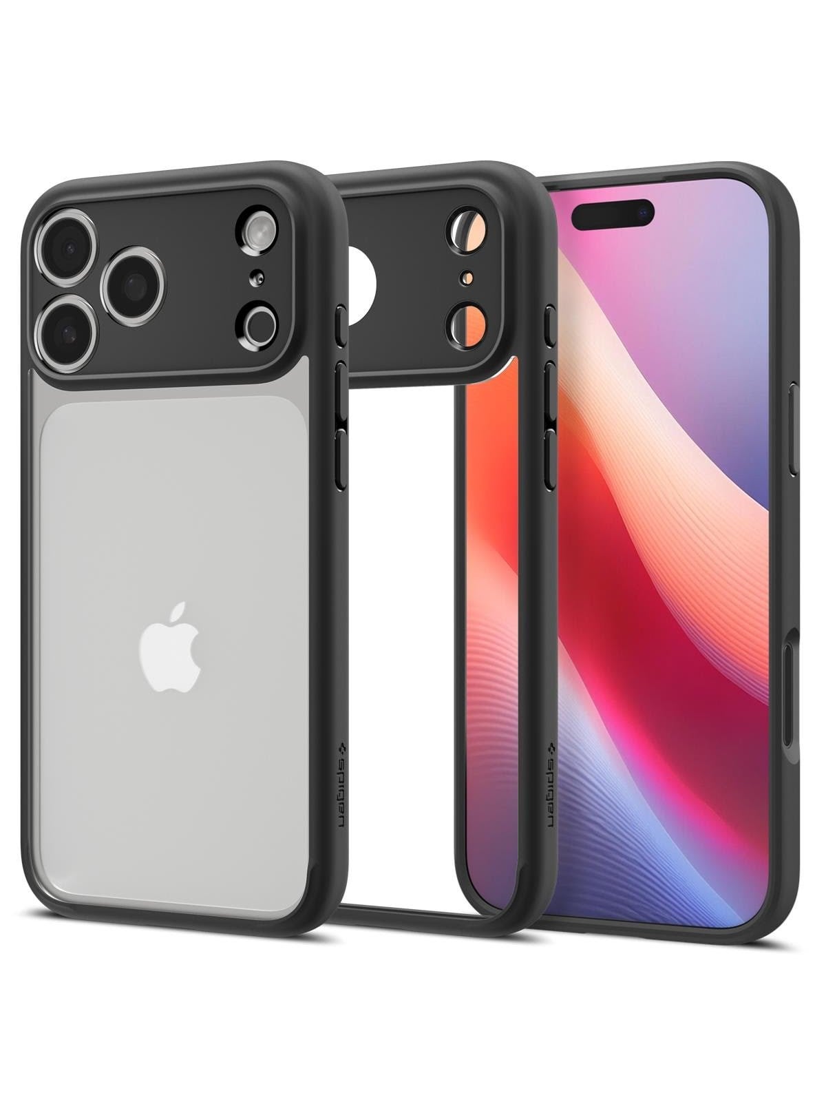 Spigen Ultra Hybrid - matte black - iPhone 17 Pro, Mobilcover