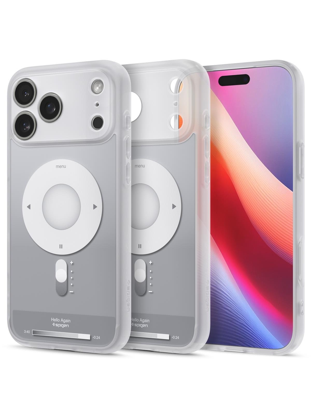 Spigen Ultra Hybrid MagSafe - classic silver - iPhone 17 Pro, Mobilcover