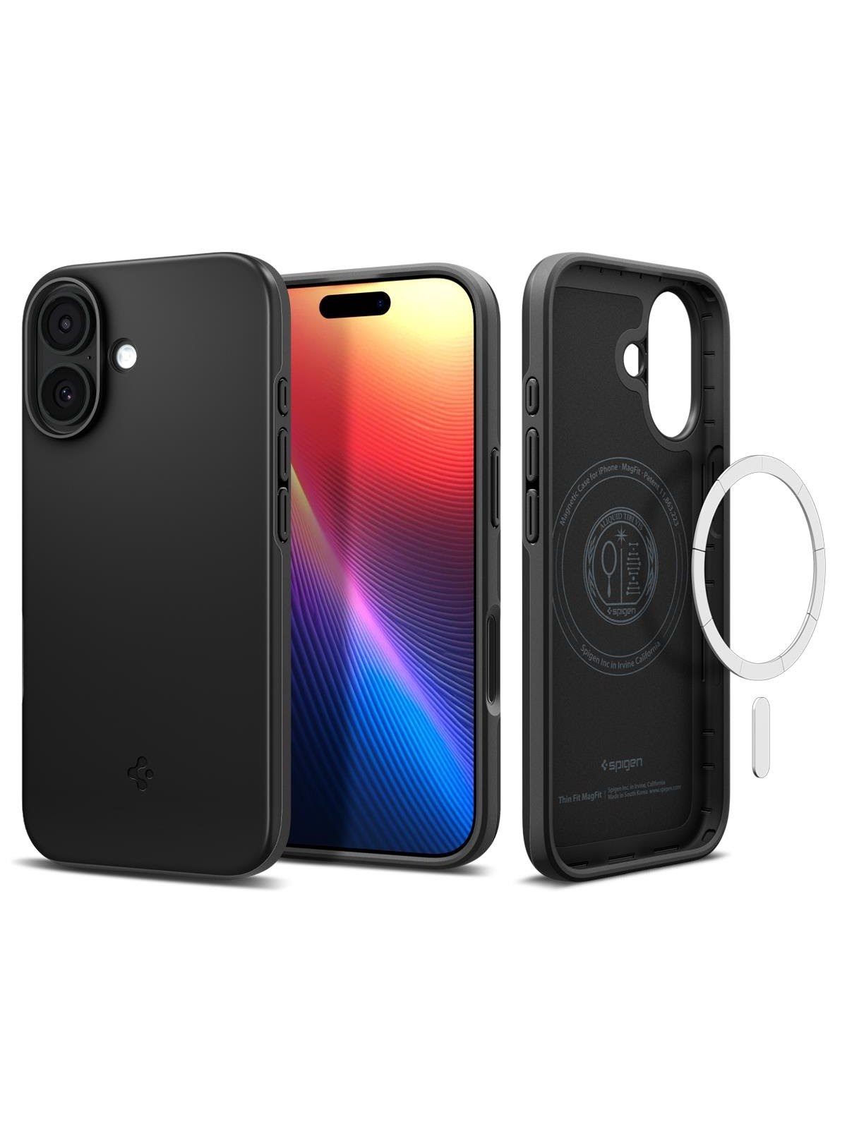 Spigen Thin Fit MagSafe - black - iPhone 17, Mobilcover