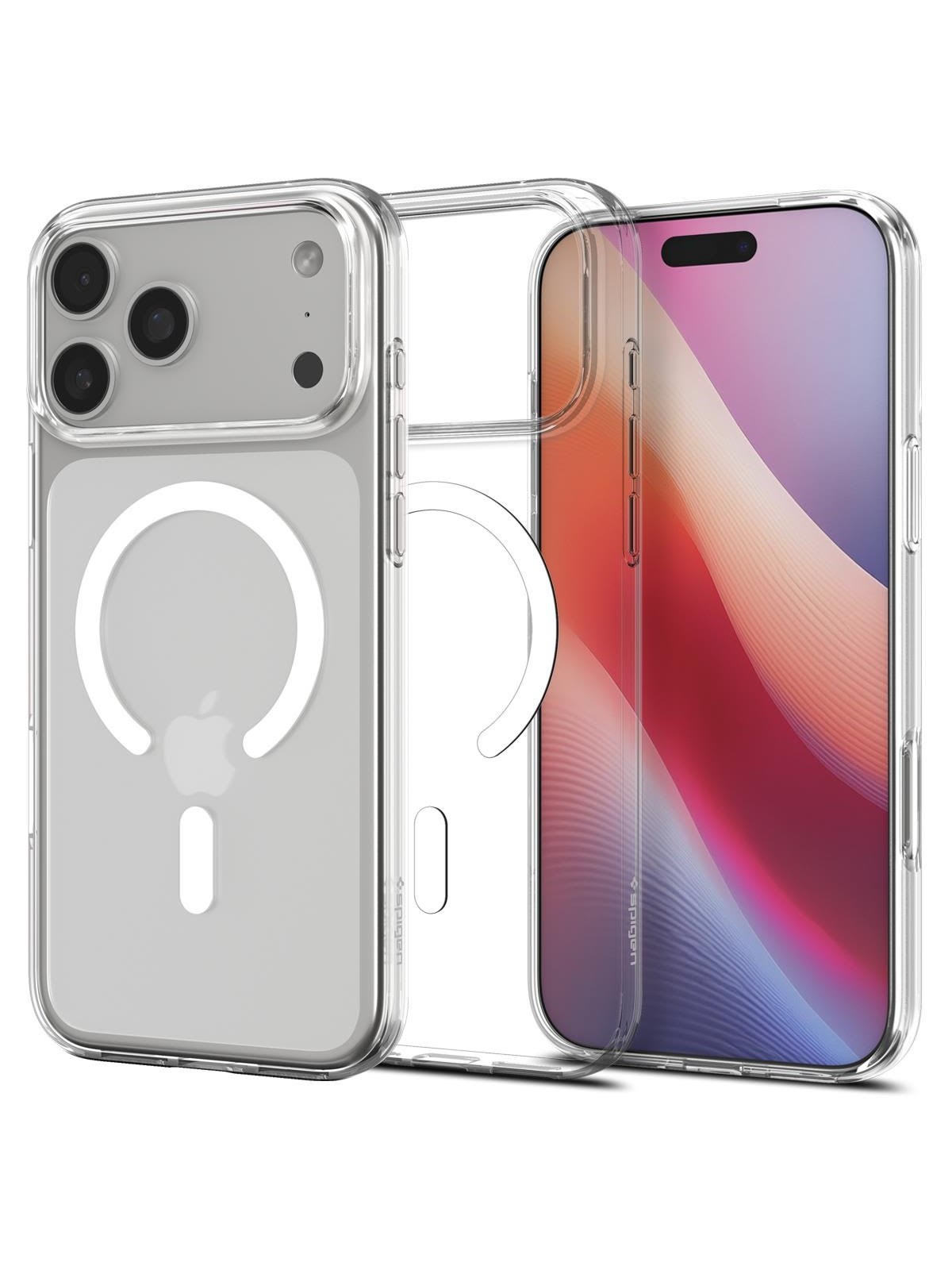 Spigen Liquid Crystal MagSafe - clear white - iPhone 17 Pro, Mobilcover