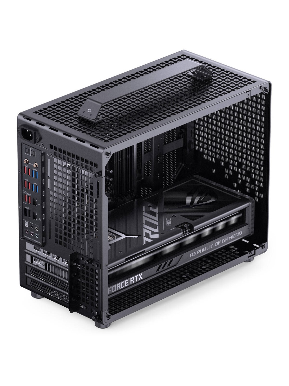 Jonsplus Z20 Mesh - Kabinet - Minitower - Sort, Kabinet