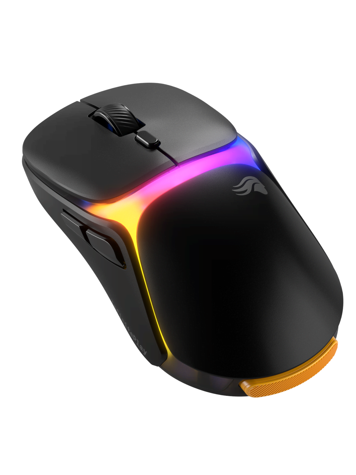 Glorious Model O3 Wireless - Black - Gaming Mus - Optisk - 6 knapper - Sort