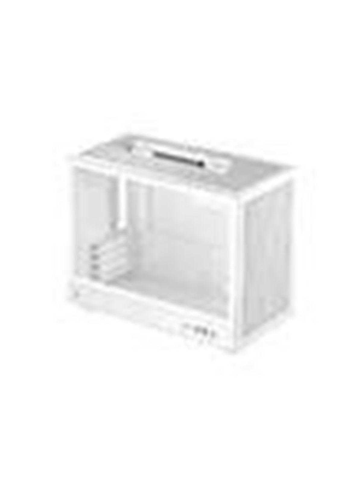DeepCool CH160 PLUS - Kabinet - Minitower - Hvid, Kabinet