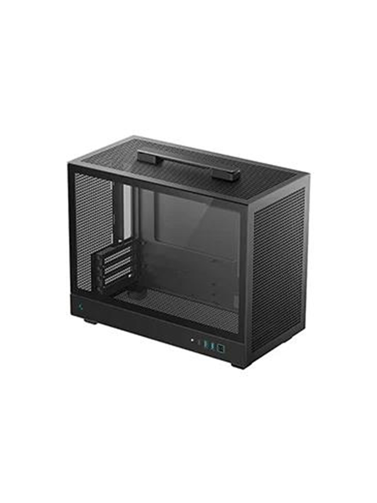 DeepCool CH160 PLUS - Kabinet - Minitower - Sort, Kabinet