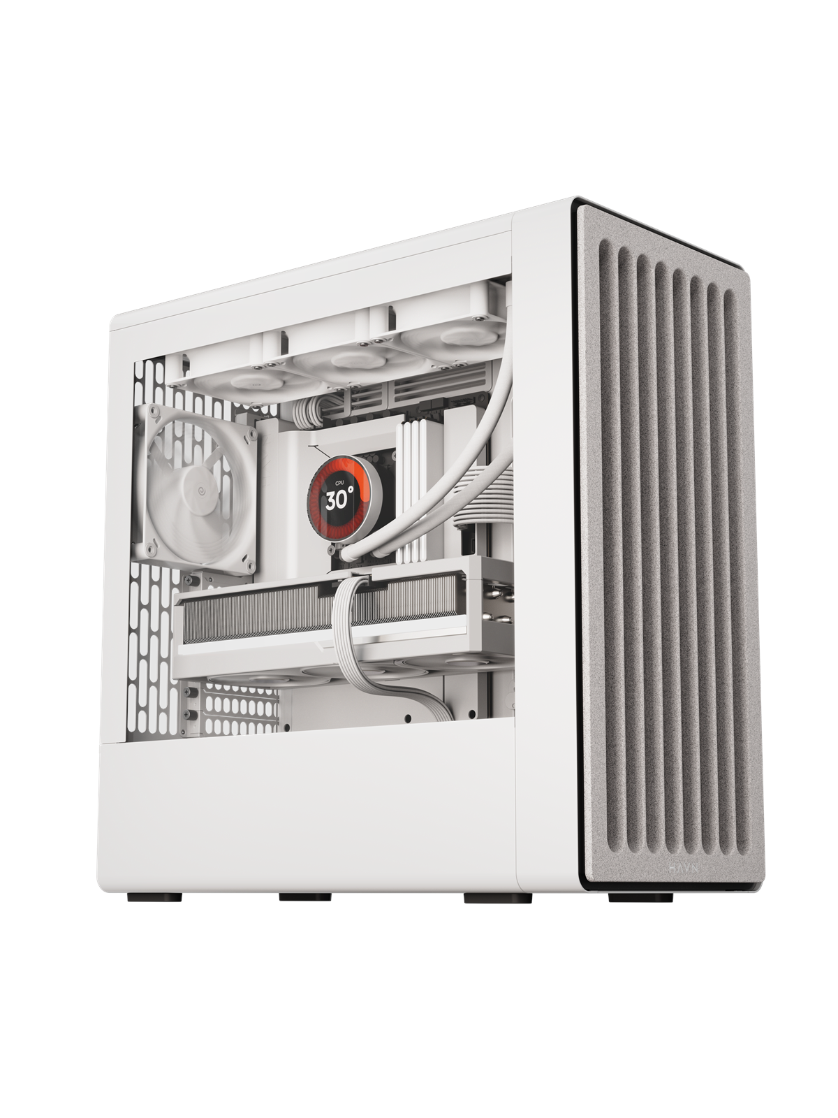 Havn BF 360 Flow - White - Kabinet - Miditower - Hvid, Kabinet