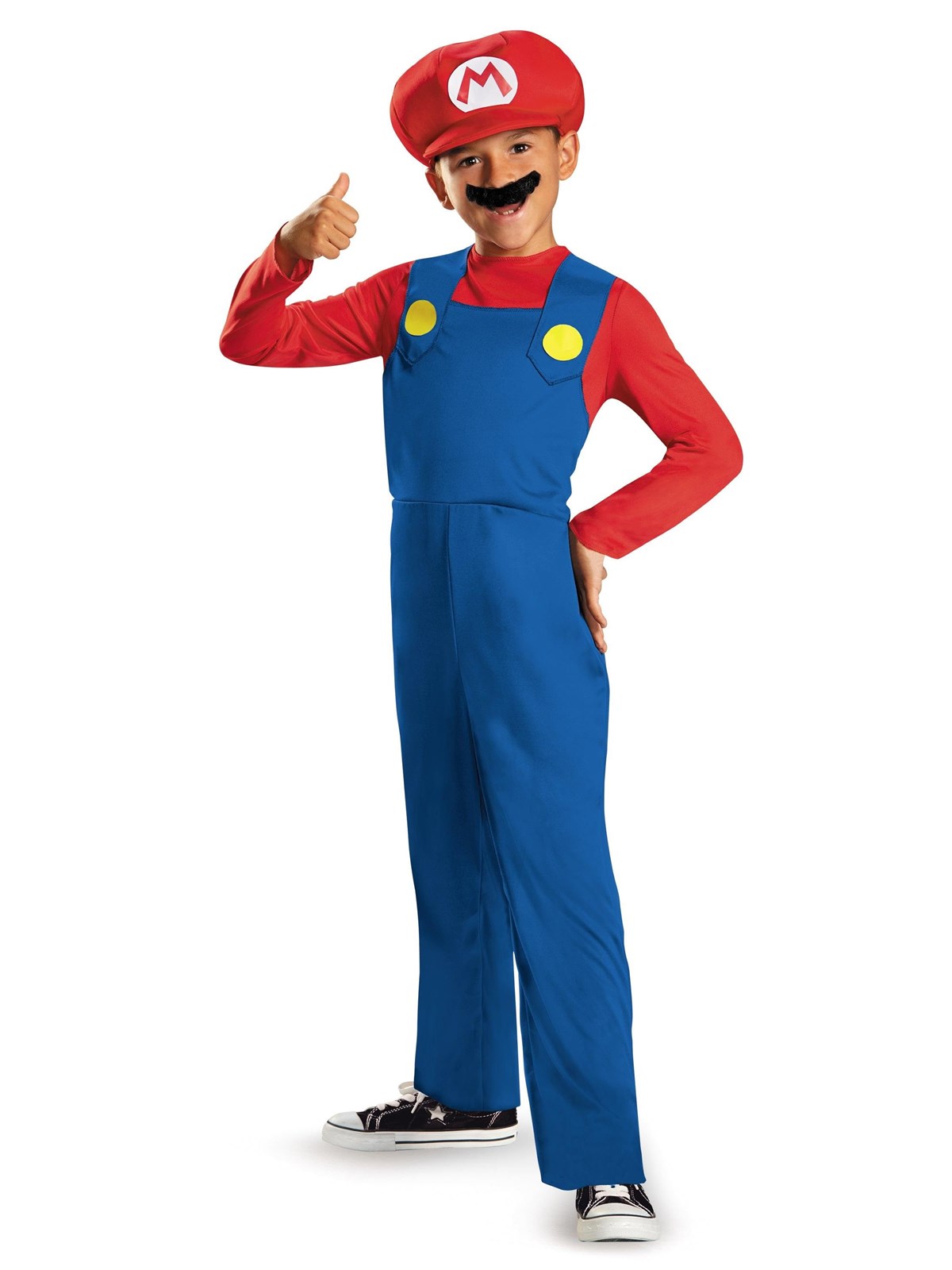 Jakks Mario Classic size 7-8, Kostume