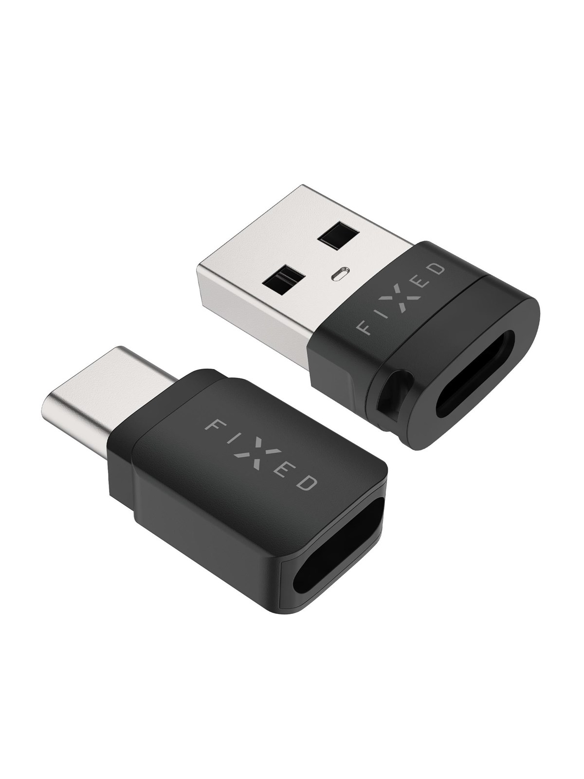 FIXED Data Blocker 2in1 USB-A & USB-C 240W for safe charging Black, Kabel