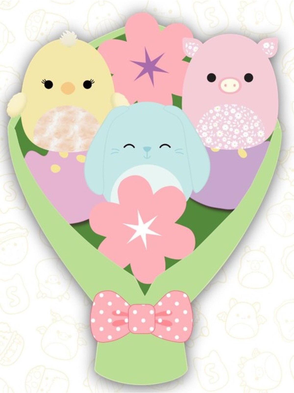 Squishmallows Micromallows Spring Bouquet, Bamser