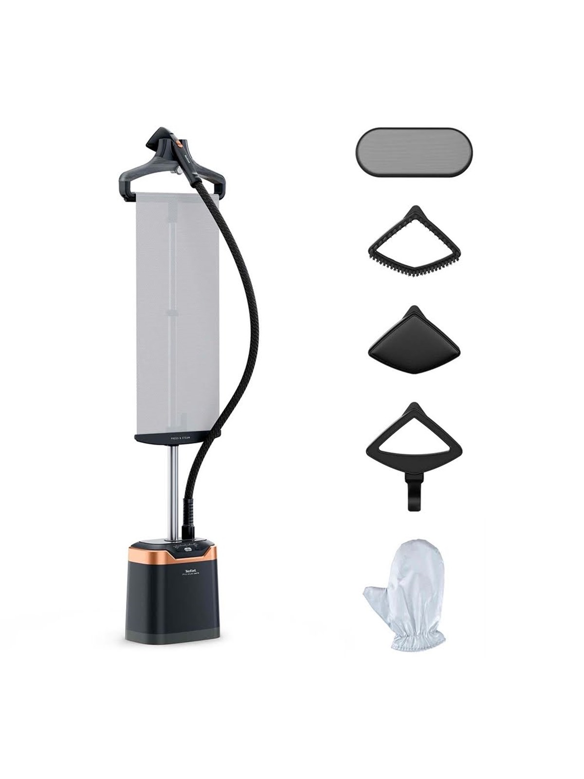 Tefal Steam generator iron/fabric steamer dampgeneratorstrygejern/tøjdamper Pro Style Care stående tøjdamper IT8480E1