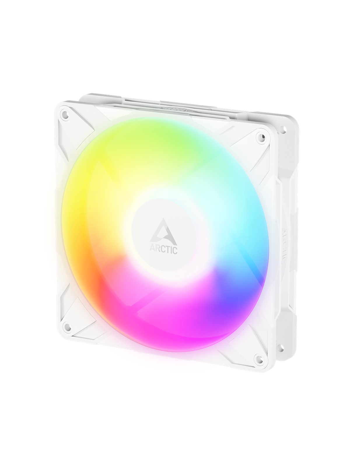 Arctic P14 Pro Reverse A-RGB (White) - Kabinet køler - 140mm - Hvid med RGB