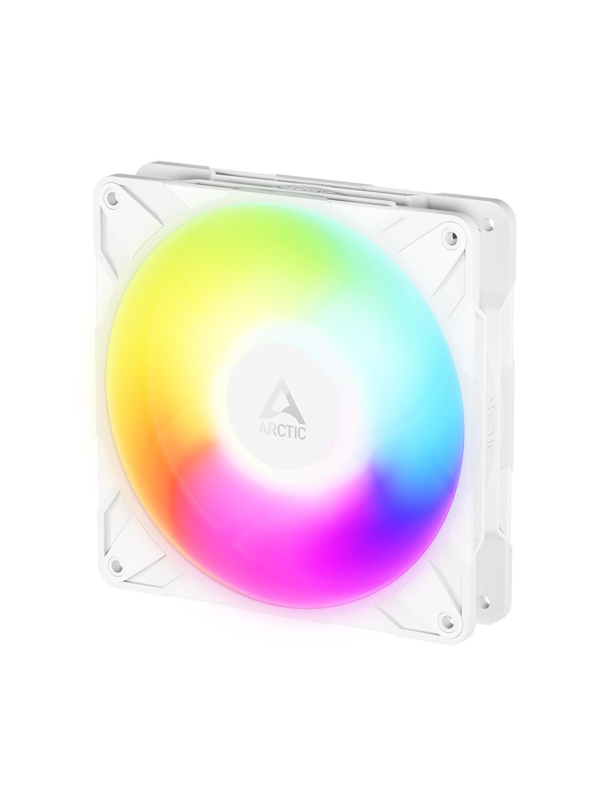 Arctic P14 Pro Reverse A-RGB (White) - Kabinet køler - 140mm - Hvid, Kabinetkøler