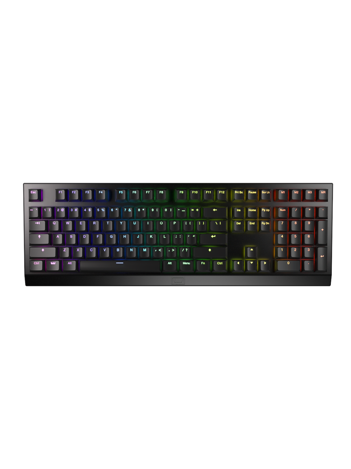 Wooting Two HE - US-ANSI - Linear60 - Gaming Tastatur - US International - Sort
