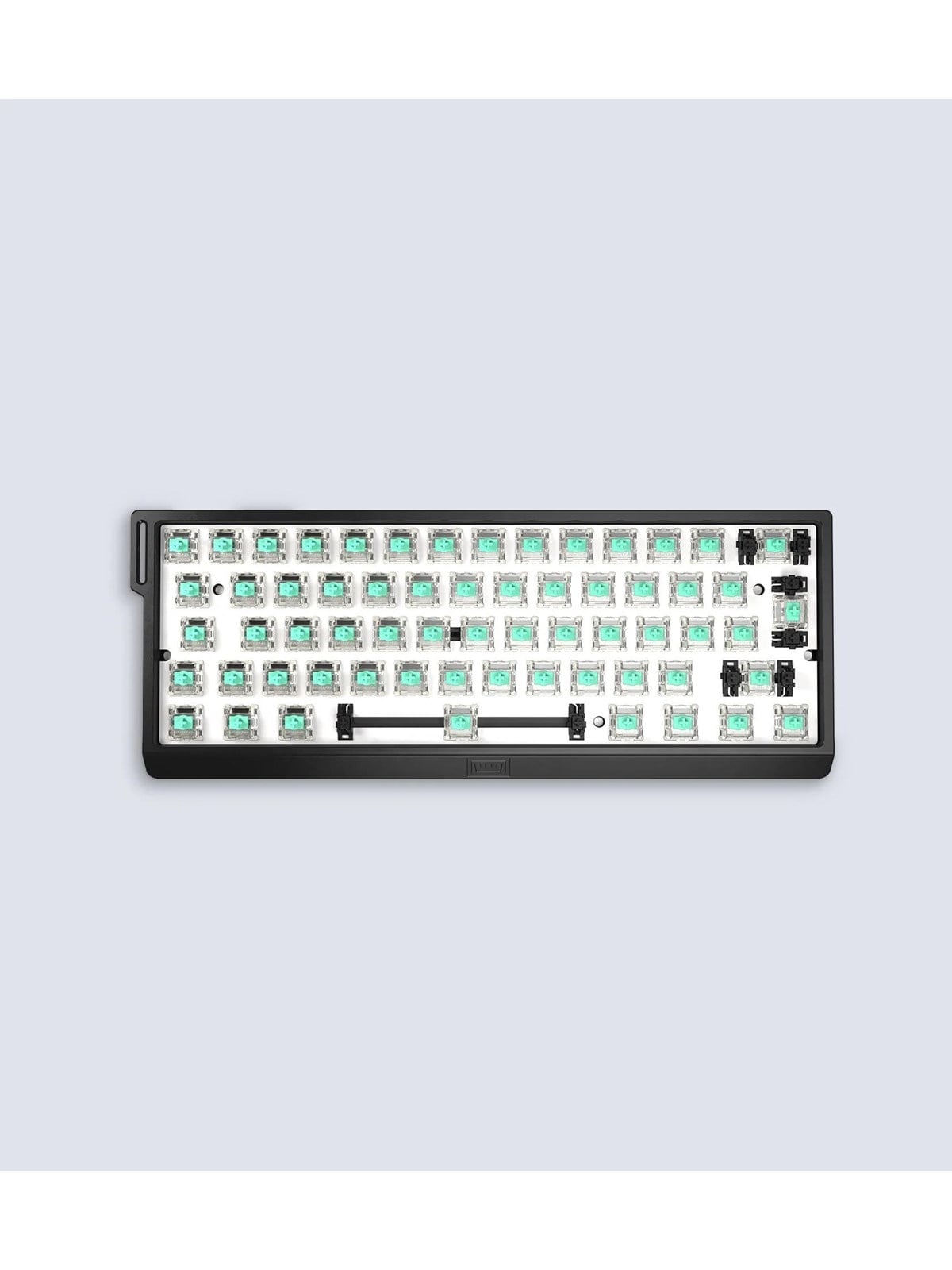 Wooting 60HE+ - ISO - No Keycaps - Linear60 (Rev1) - Gaming Tastatur - Uden Numpad - Universal - Sort