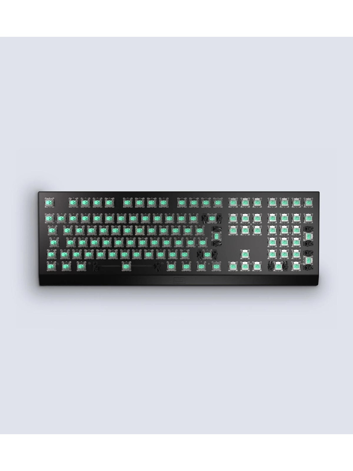 Wooting Two HE - ISO - No Keycaps - Linear60 - Gaming Tastatur - Universal - Sort