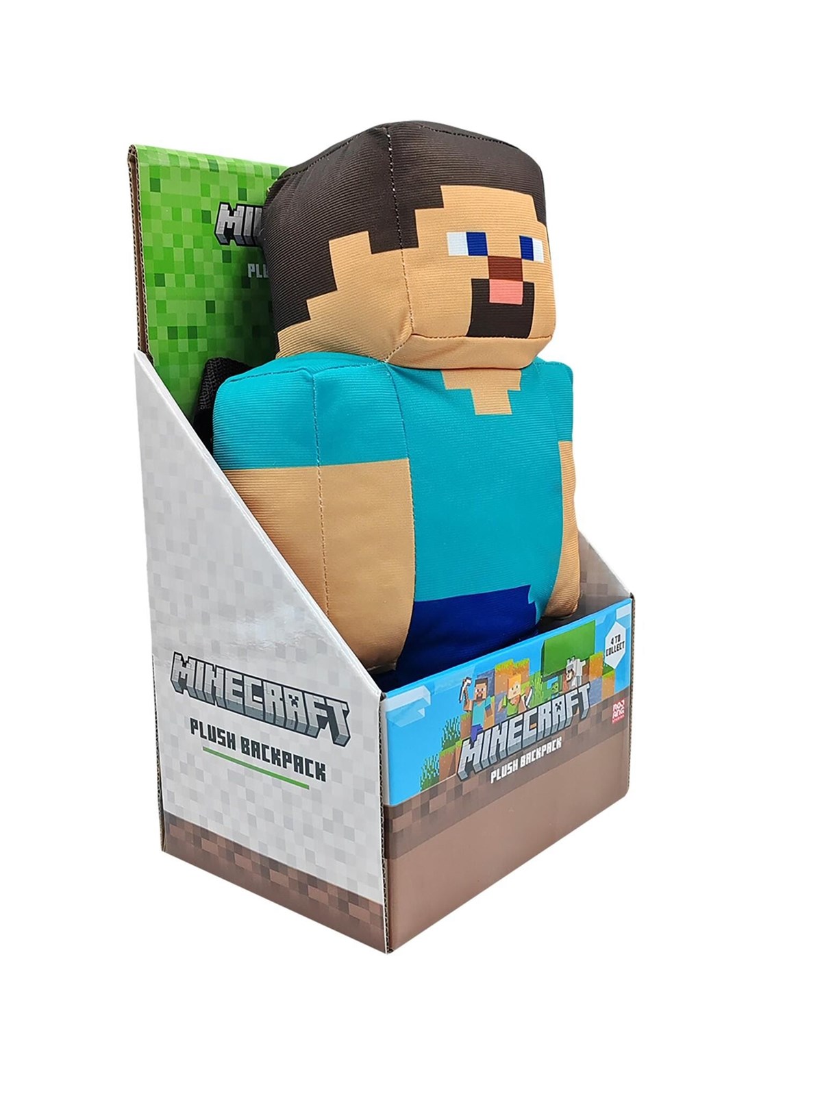 Minecraft Plush Backpack 30 cm, Dukker Og Bamser