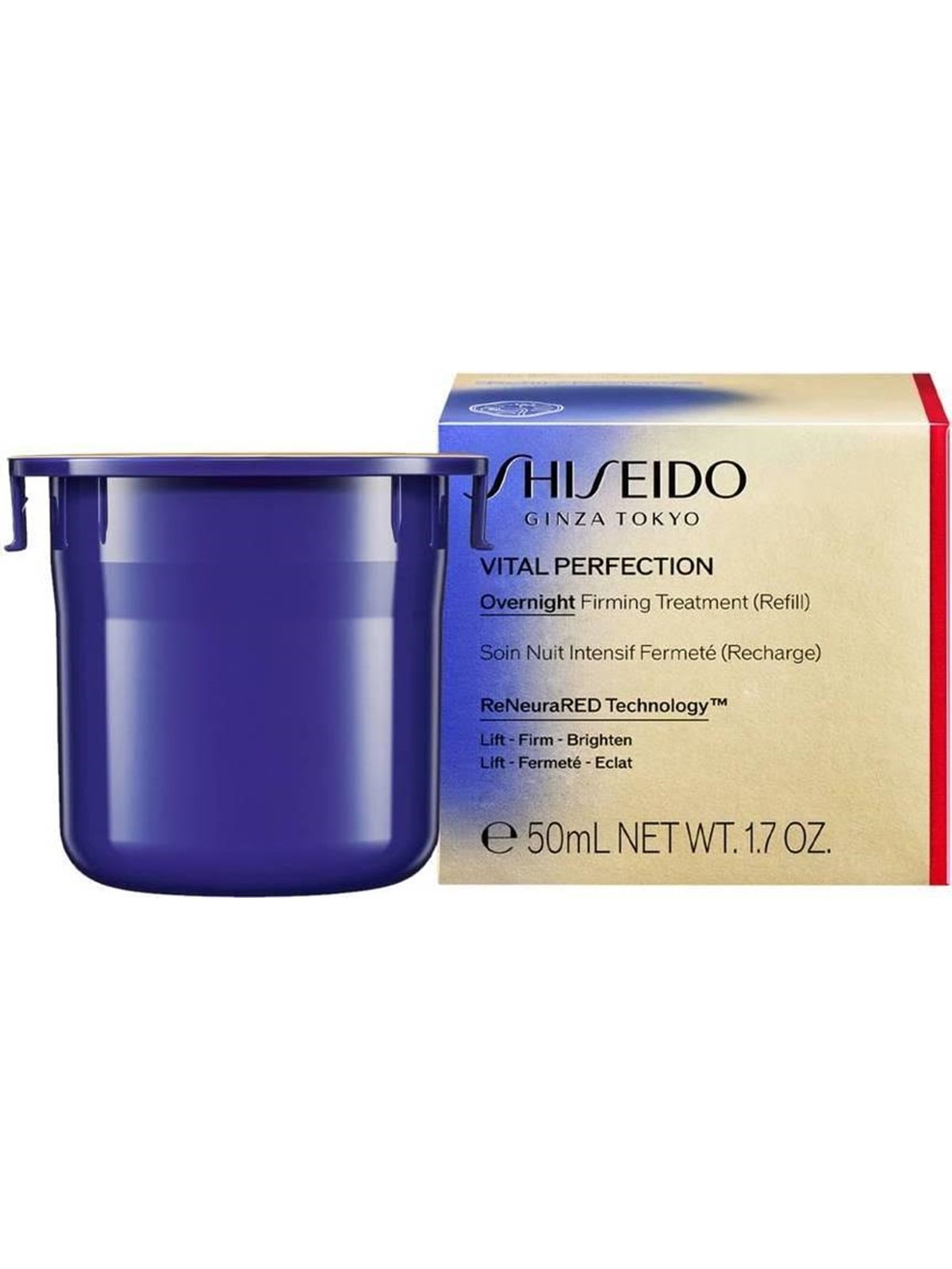 Shiseido VPN Overnight Firming Treatment Refill 50 ml, Ansigtspleje