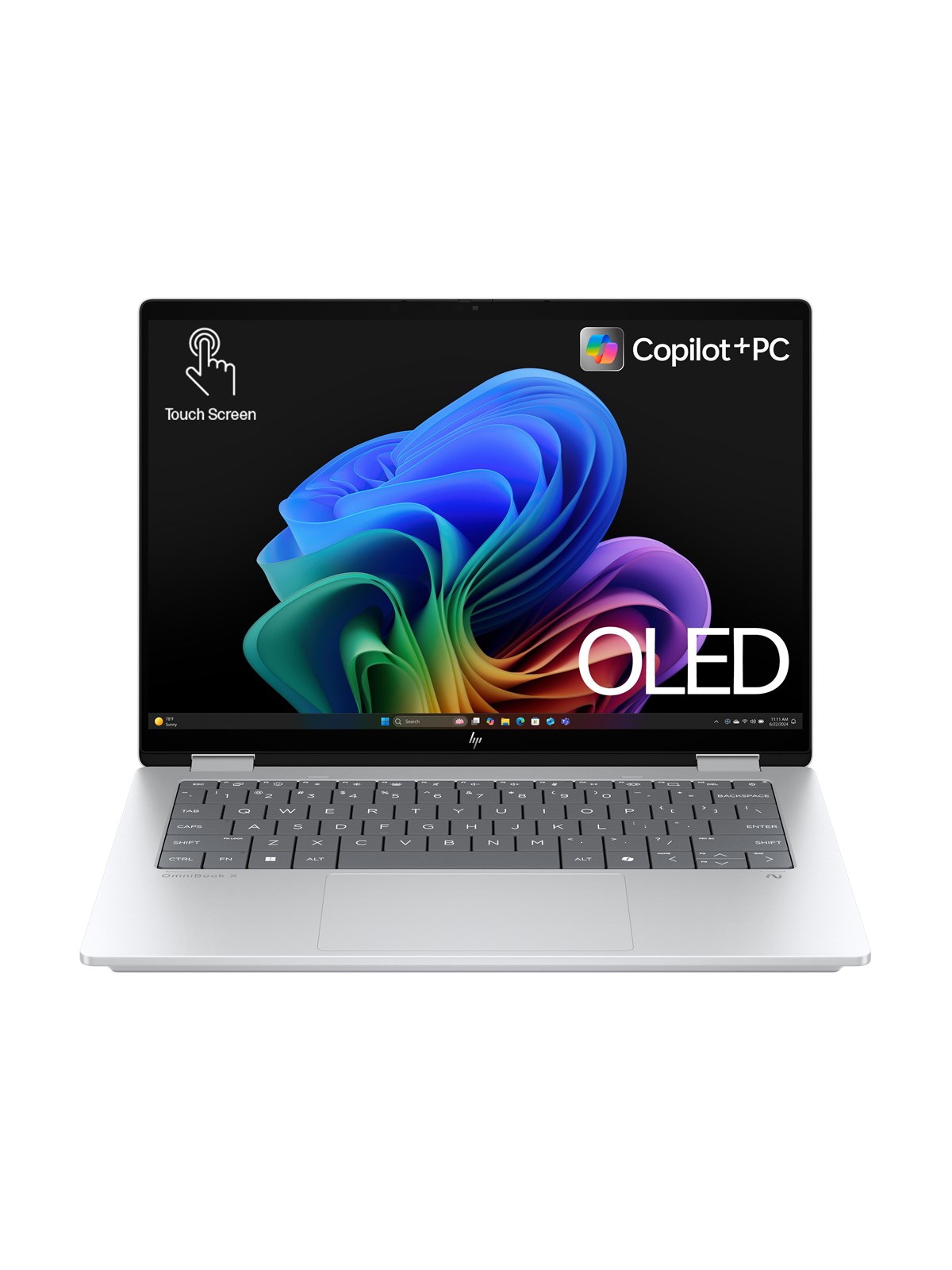 HP OmniBook X Flip AI - 14" touchscreen | Ryzen AI 7 | 32GB | 1TB, Bærbar