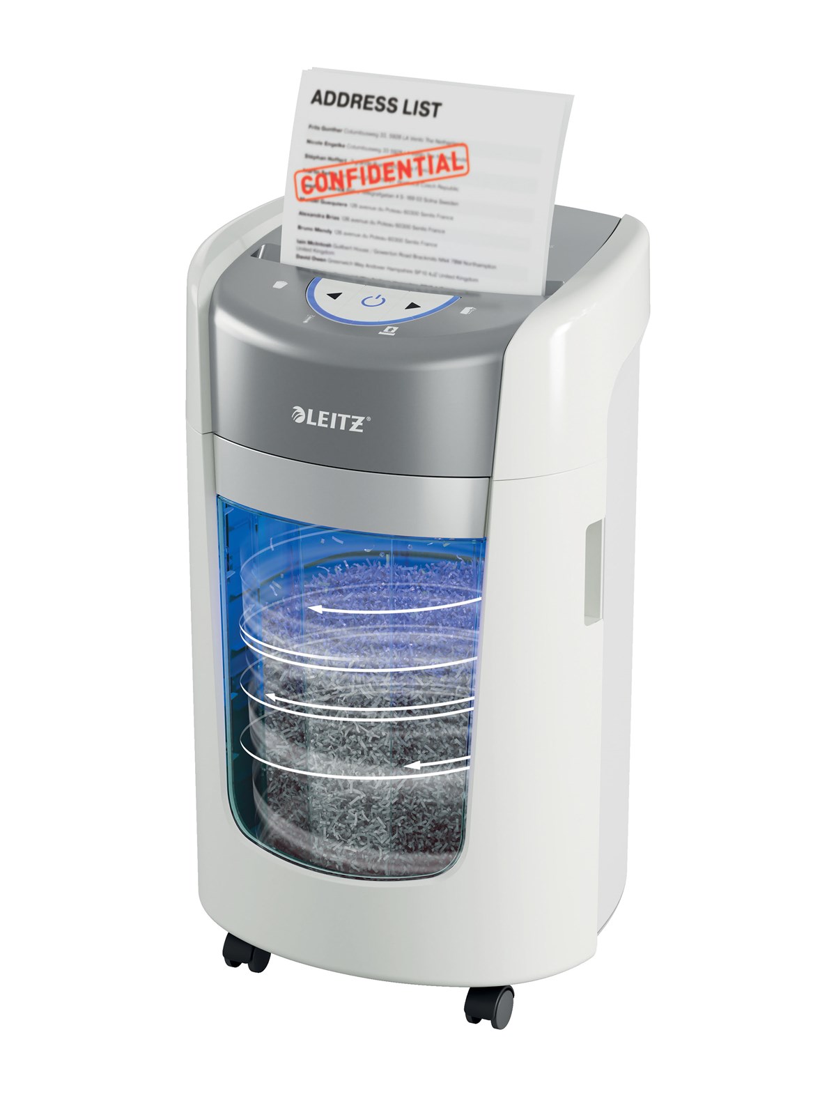Leitz IQ OptiMax Home Office 225 mikromakulering makualtor P5 15 L - Hvid