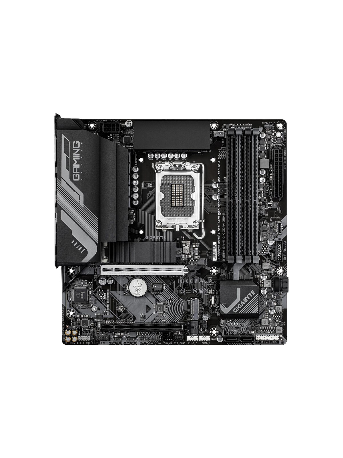 GIGABYTE B760M Gaming X DDR4 GEN5 Bundkort - Intel B760 - Intel LGA1700 socket - DDR4 RAM - Micro-ATX