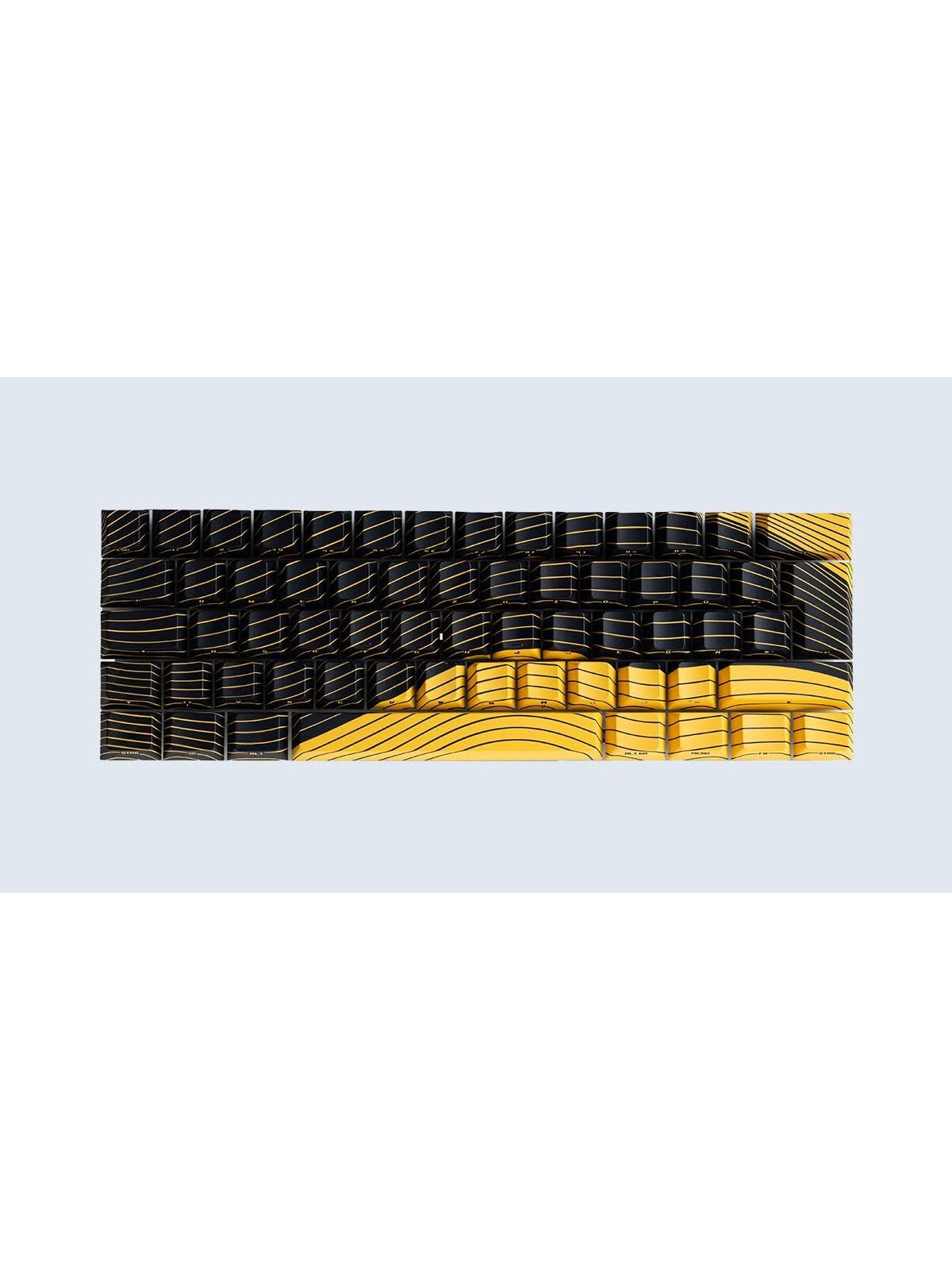 Wooting Magnetic Waves ISO Keycaps - Take Control edition - Keycaps - Tysk